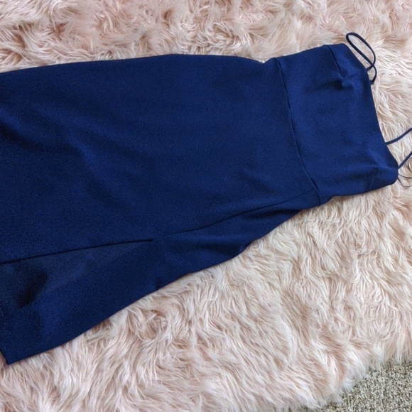 Blue midi dress - Picture 1 of 1